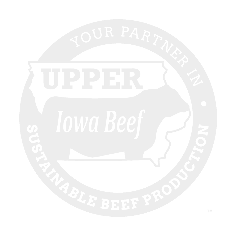 Upper Iowa Beef Sustainability Logo decorative
